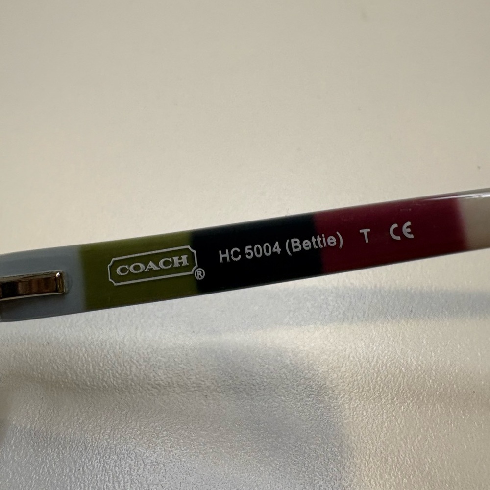 COACH HC5004 (Bettie)9025 (Dark Silver) 51•16•135 COACH GLASSES COACH EYEGLASSES - Picture 7 of 9